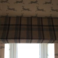 Wool Roman Blind